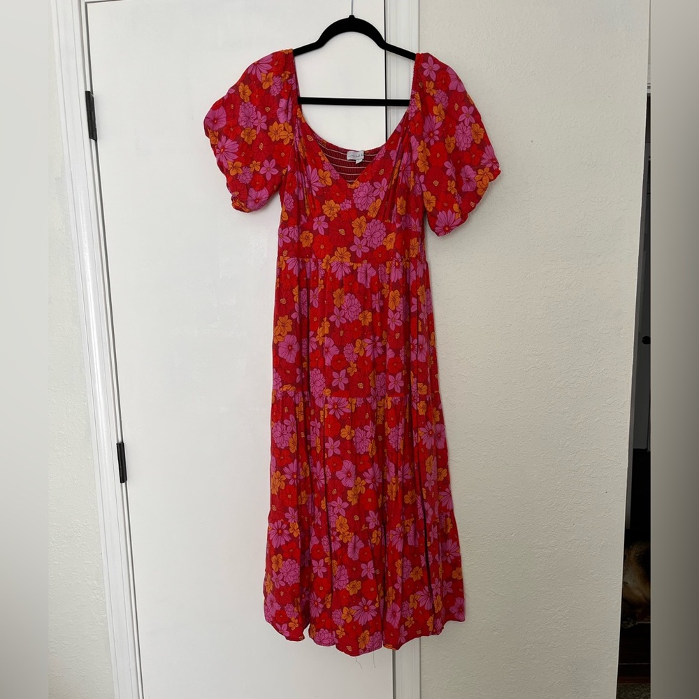 Floral Midi Dress